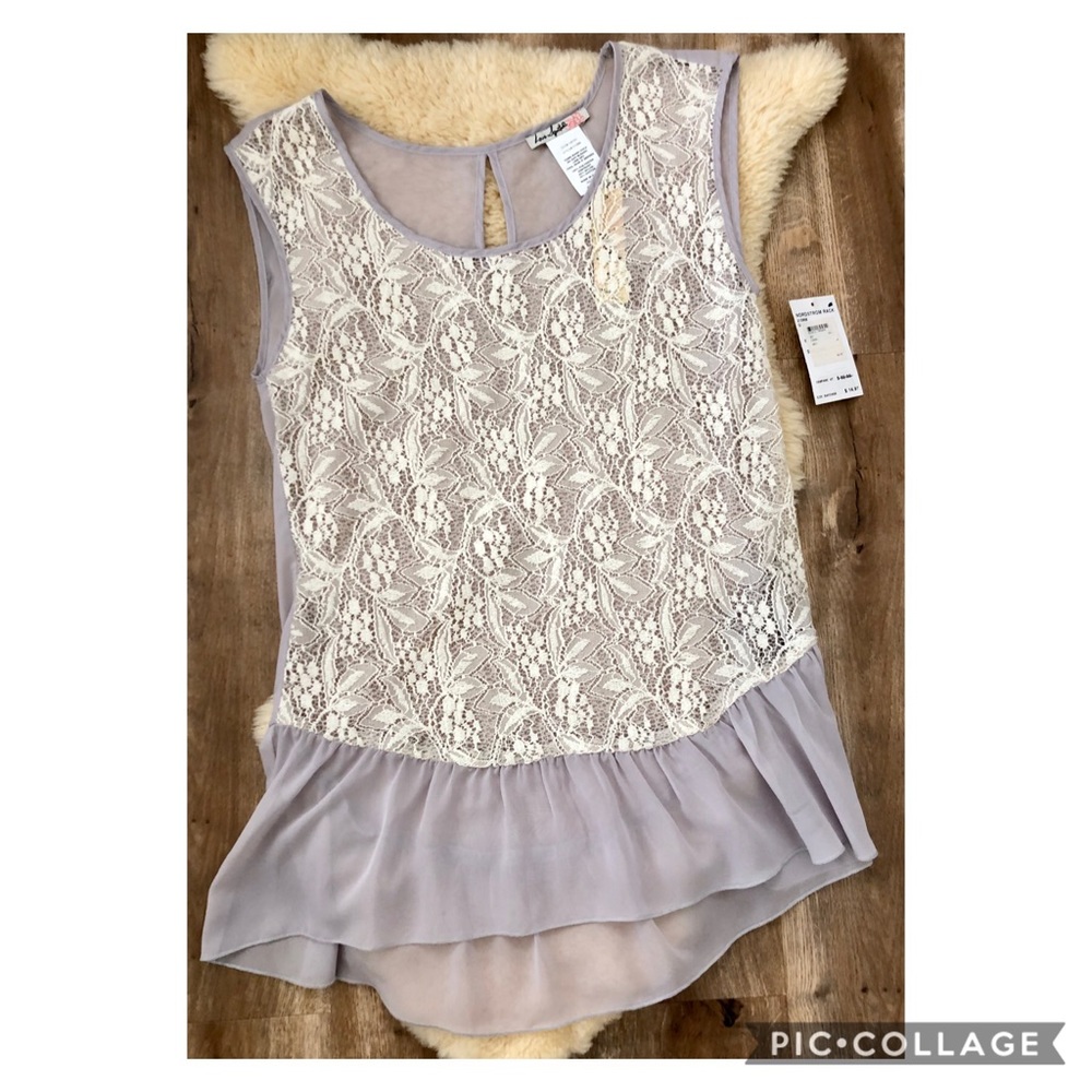 NWT Love Squared Lace Top from Nordstrom Rack